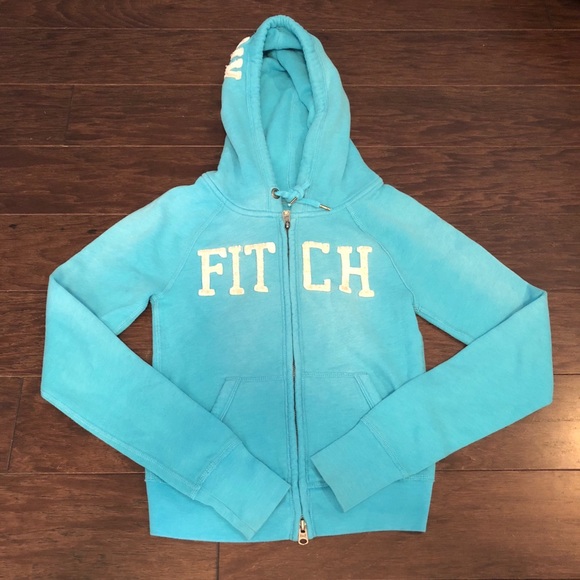 abercrombie zip up hoodie